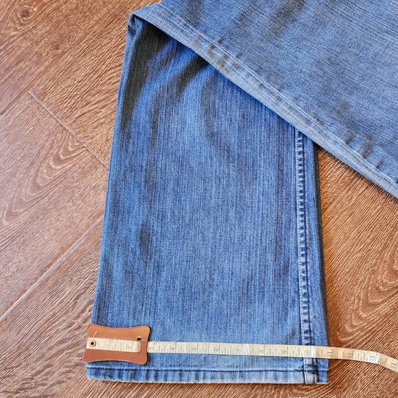 The Cali By Juicy Couture Women's 32 Denim Jeans Y2K Flare Wide Leg Vintage USA - Picture 13 of 13